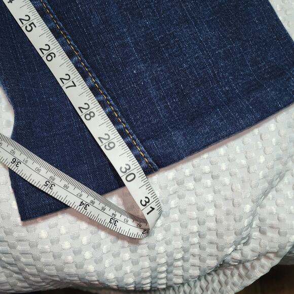 TRUE RELIGION EUC WOMEN'S SIZE 29 JOEY FLARE DENIM BLUE JEANS - Picture 7 of 10